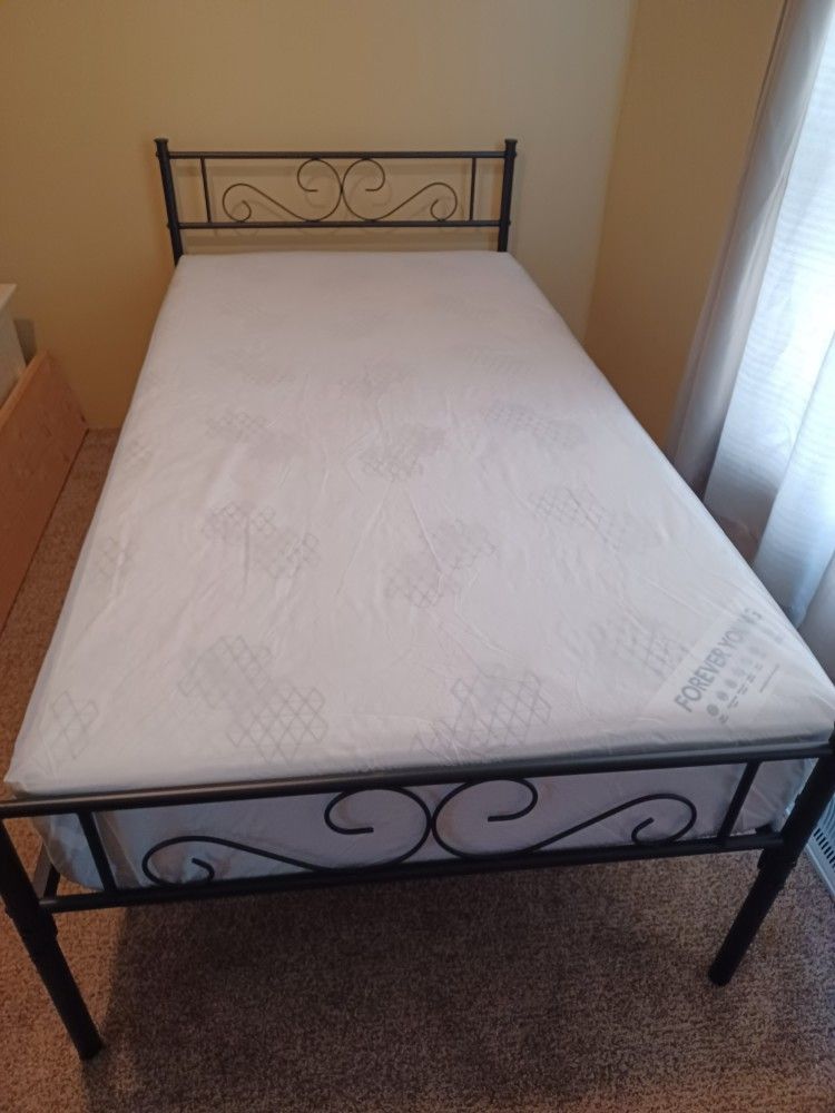 Single Bed- Frame And Mattress- Brand New, Never Used