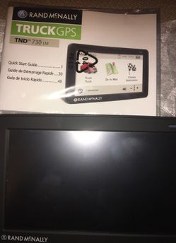 rand McNally truck gps $$$180$$