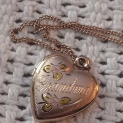 Grandma Gold Locket 