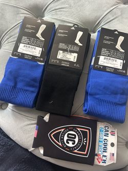 Adidas Men’s Soccer Socks And Orange County Soccer Club Koozie