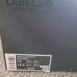 DS Kobe 13 low Exclusive for LA