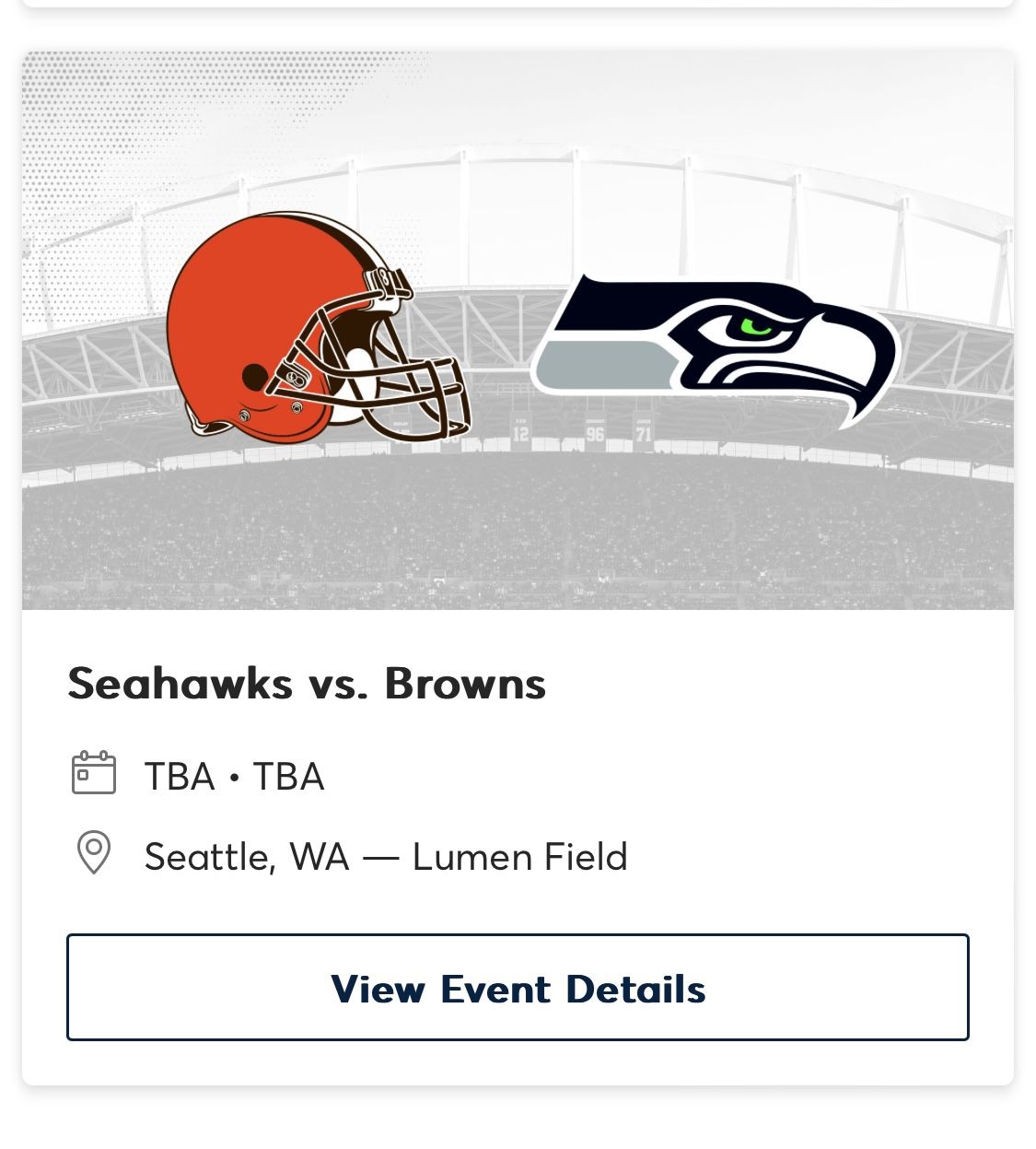 Seattle Seahawks vs Cleveland Browns (8/24/24)-Price Per Ticket