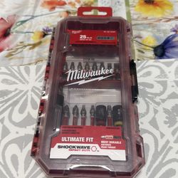 Milwaukee SHOCKWAVE Impact Duty Alloy Steel Screw Driver Bit Set (25-Piece