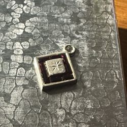 14 K Filled Pendent Red Ruby’s