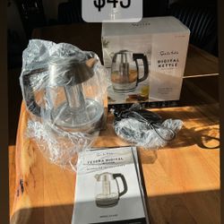 tea infuser digital kettle 