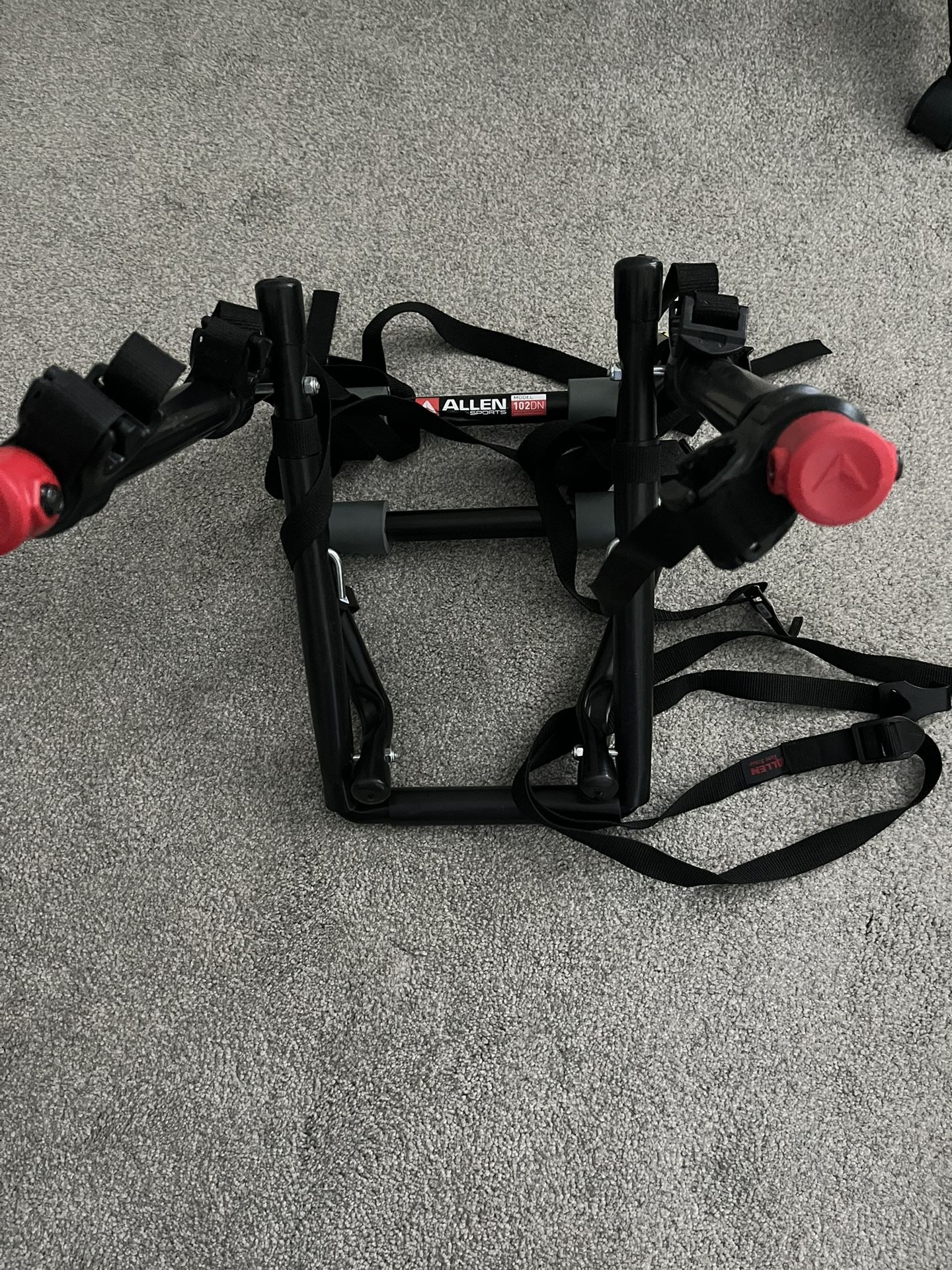 New Allen Sports Deluxe 2-Bike Trunk Mount Rack, Model 102DN-R, Black