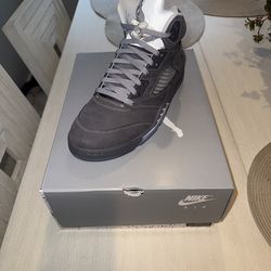 AJ5 Wolf Grey Size 11