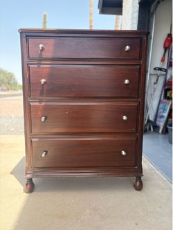 Vintage solid wood Project dresser