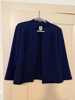 Anne Klein Women’s Open-Front Jacket – Size 4