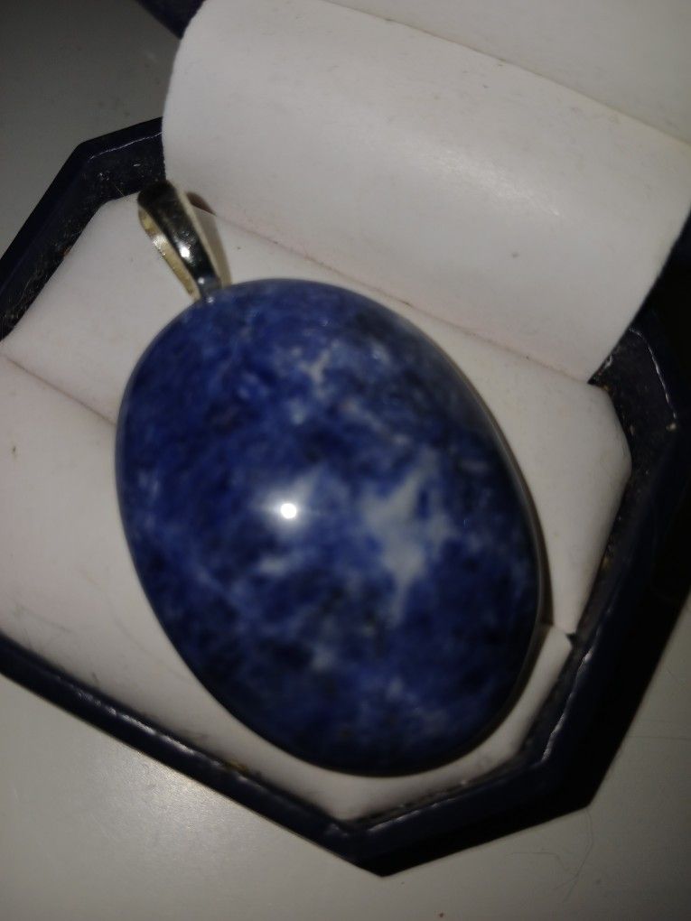 Large Sodalite Pendant