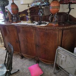 Chippendale large side table