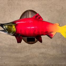 Sockeye Salmon Plaque 
