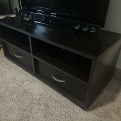 Entertainment Center Dark Brown $100 L 46 in x W 20 ccin x H 20