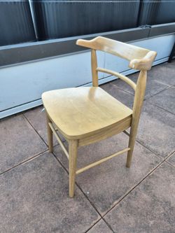 Modern Wood chairs - set of 2