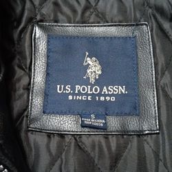 Polo Leather Jacket Small 