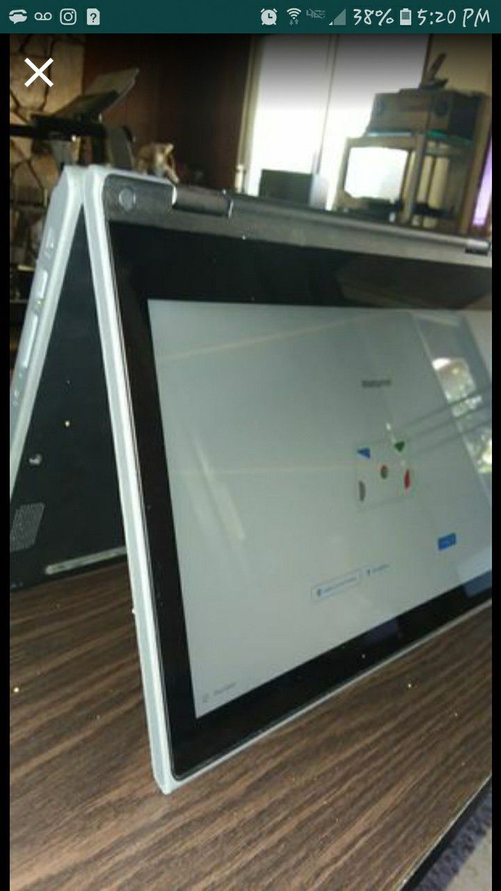 LENOVO 300E laptop touch screen tablet....WORKS 110% $75