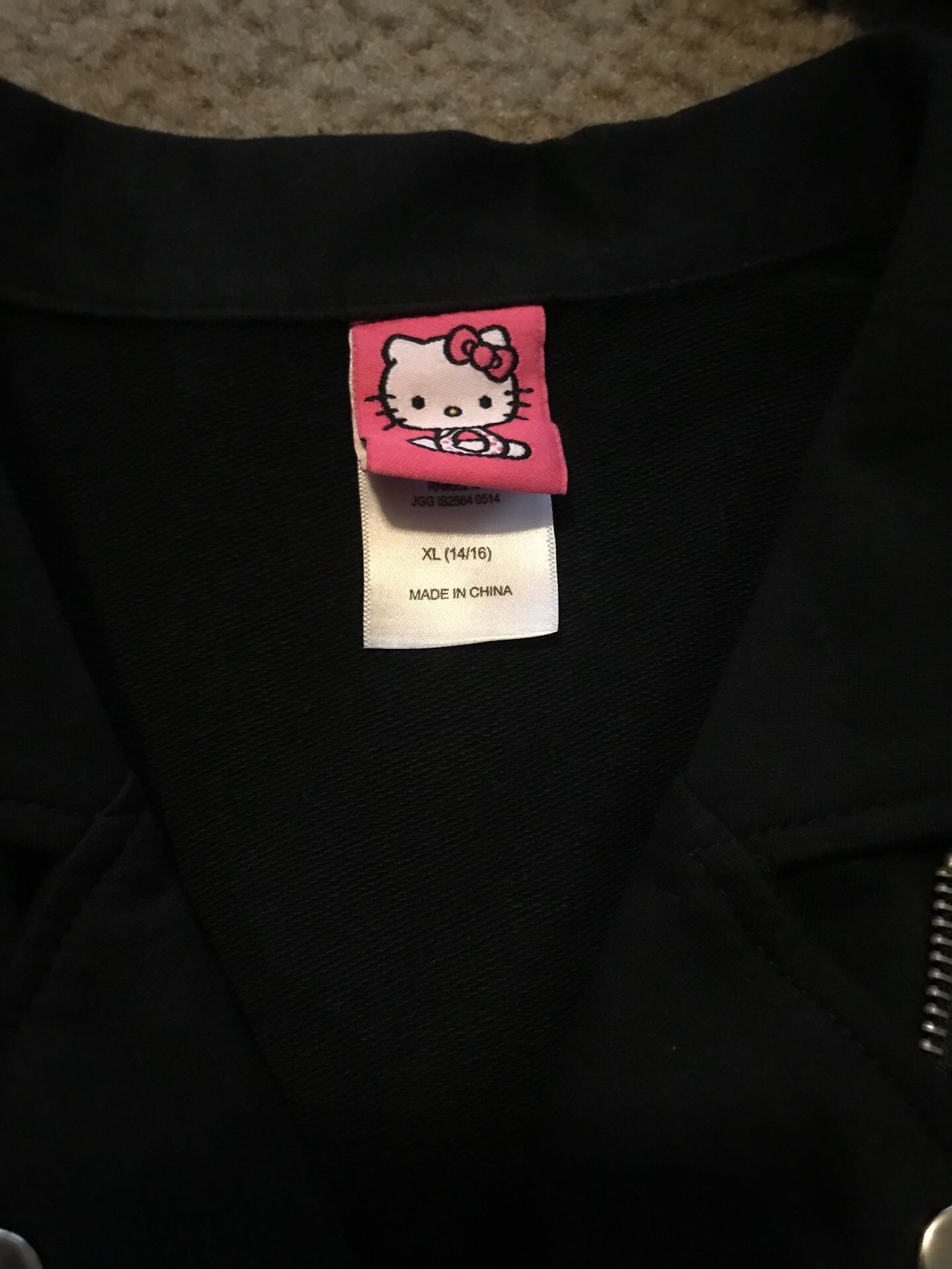 Girls Hello Kitty Jacket Size 14/16
