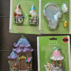 $NEW Fairy Gnomes In Packages And Without.all For $10. Holmdel Nj