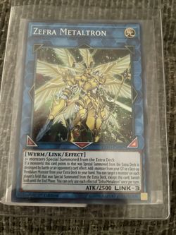 Yugioh Zefra Metaltron Holo