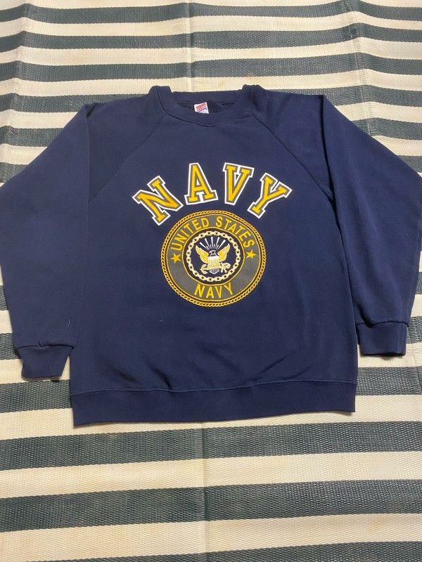 Vintage NAVY  Crewneck 