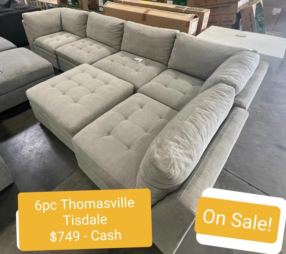 Modular Sectional Couch Sofa With Storage Ottoman