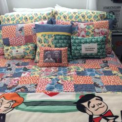 “I Love Lucy” Queen Quilt & Bed Set