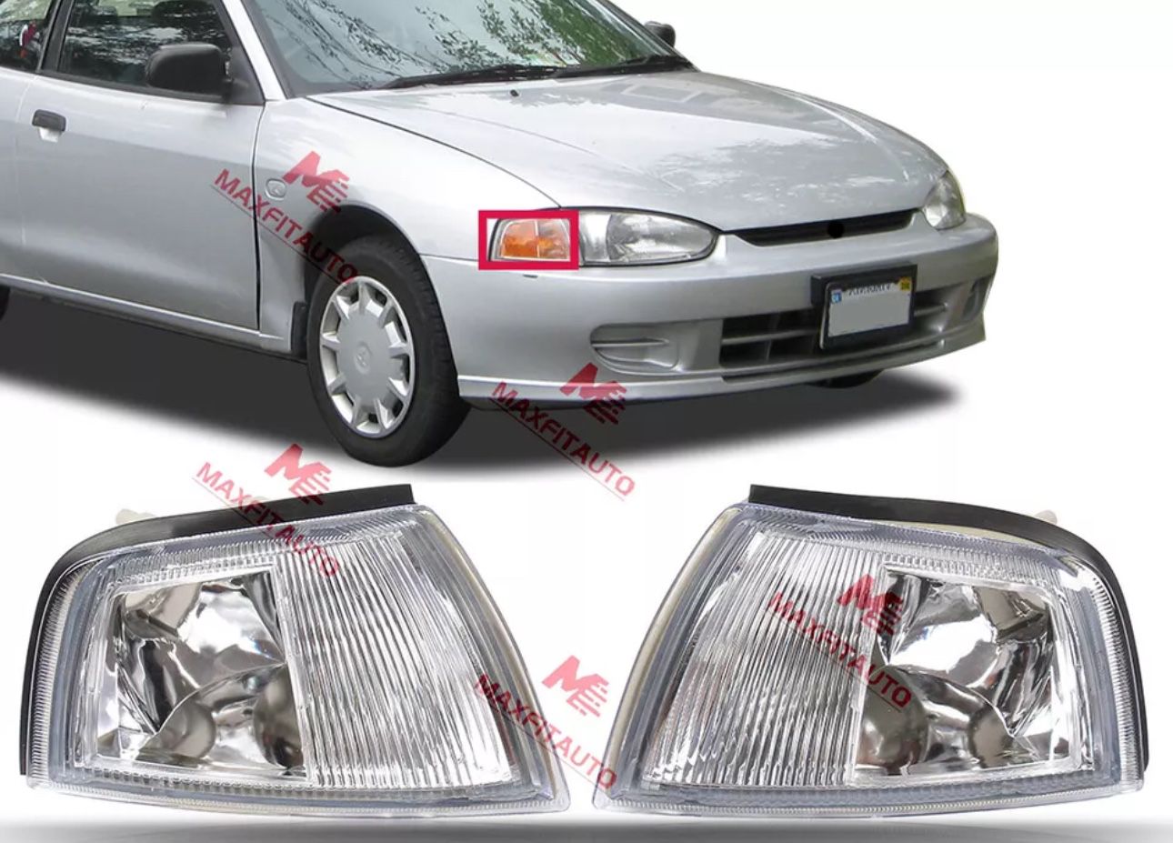 For 1(contact info removed) Mitsubishi Mirage 2Dr Coupe Corner Signal Lamps Set 2PCS