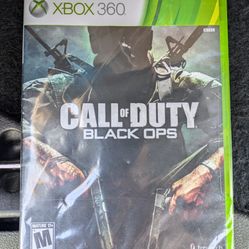 New And Sealed First Print Call Of Duty Black Ops For Xbox360