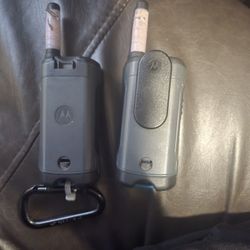 MOTOROLA Handheld Two Way Radio, Walkie Talkie 