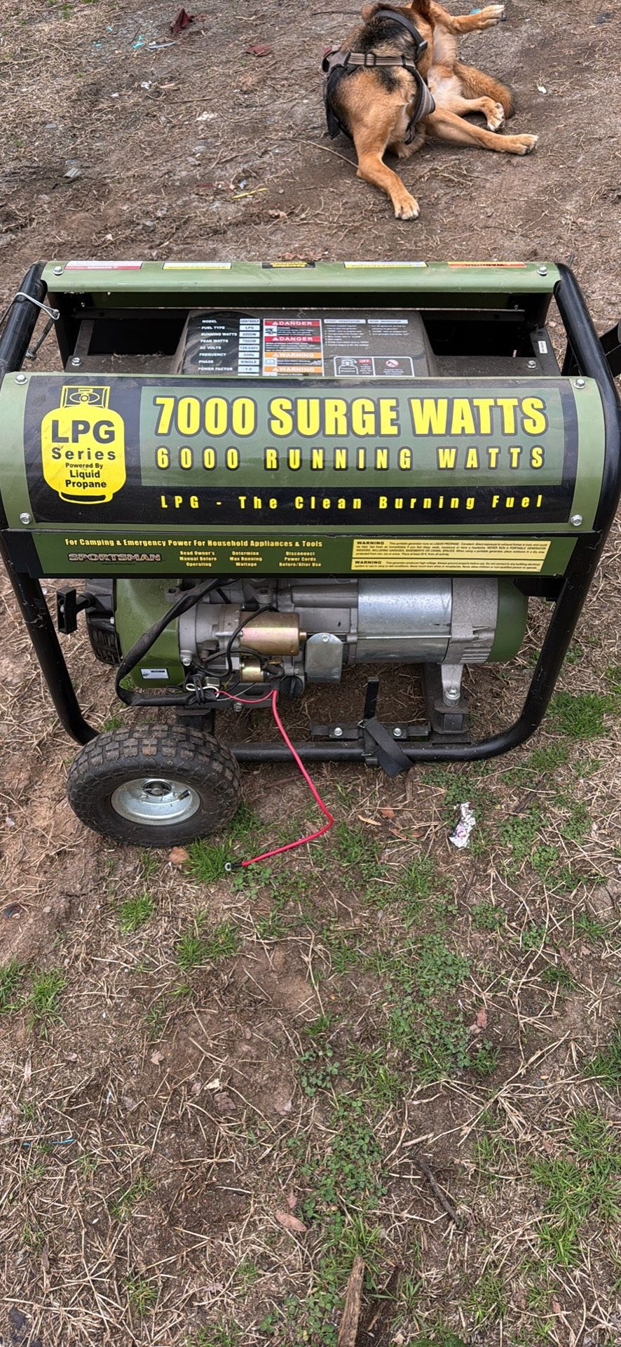 Sportsman 7000 Watt Surge Propane