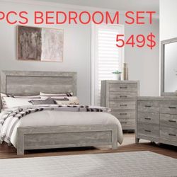 4pc Queen Bedroom Set Starting At $549