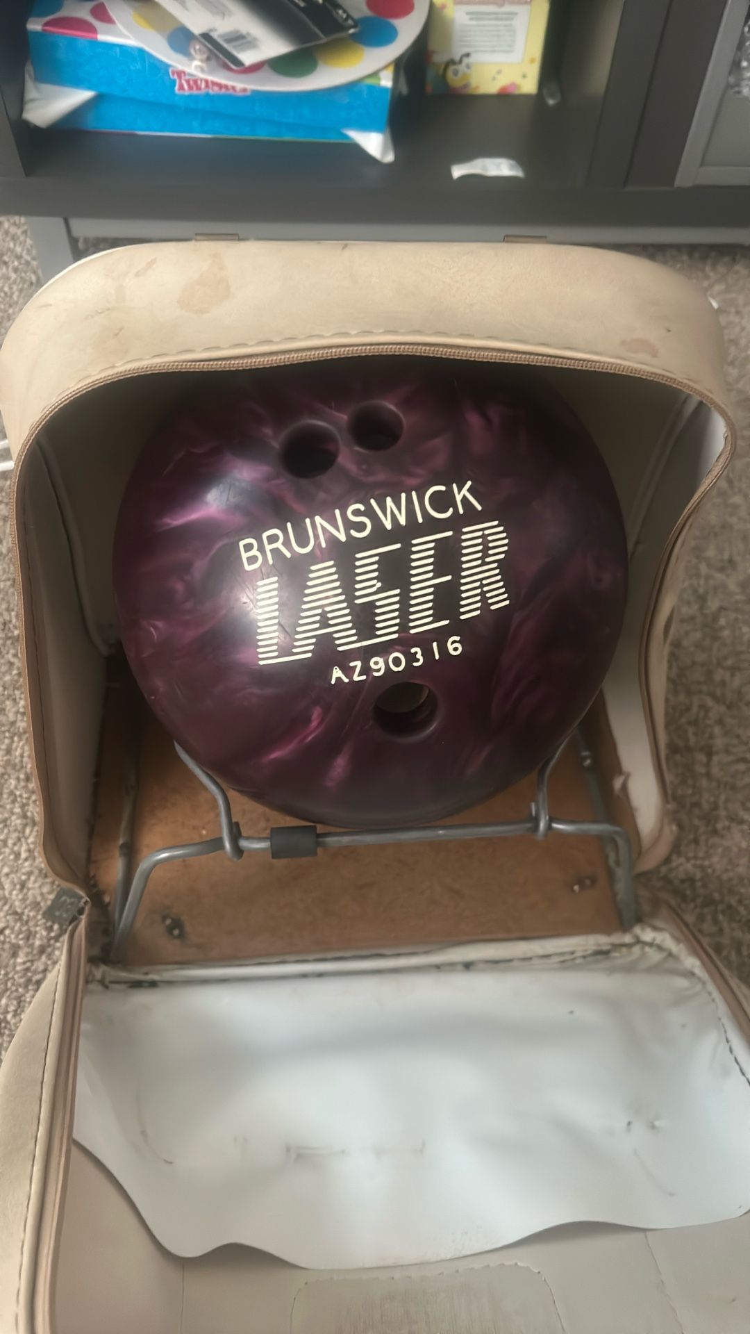 Bowling Ball And Bowling Bag