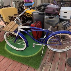 Micargi Men’s Tahiti LX Beach Cruiser Bike 26