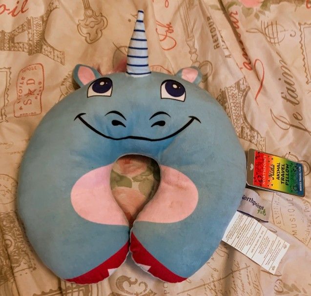 Brand New W/ Tag Unicorn Travel Neck Pillow 