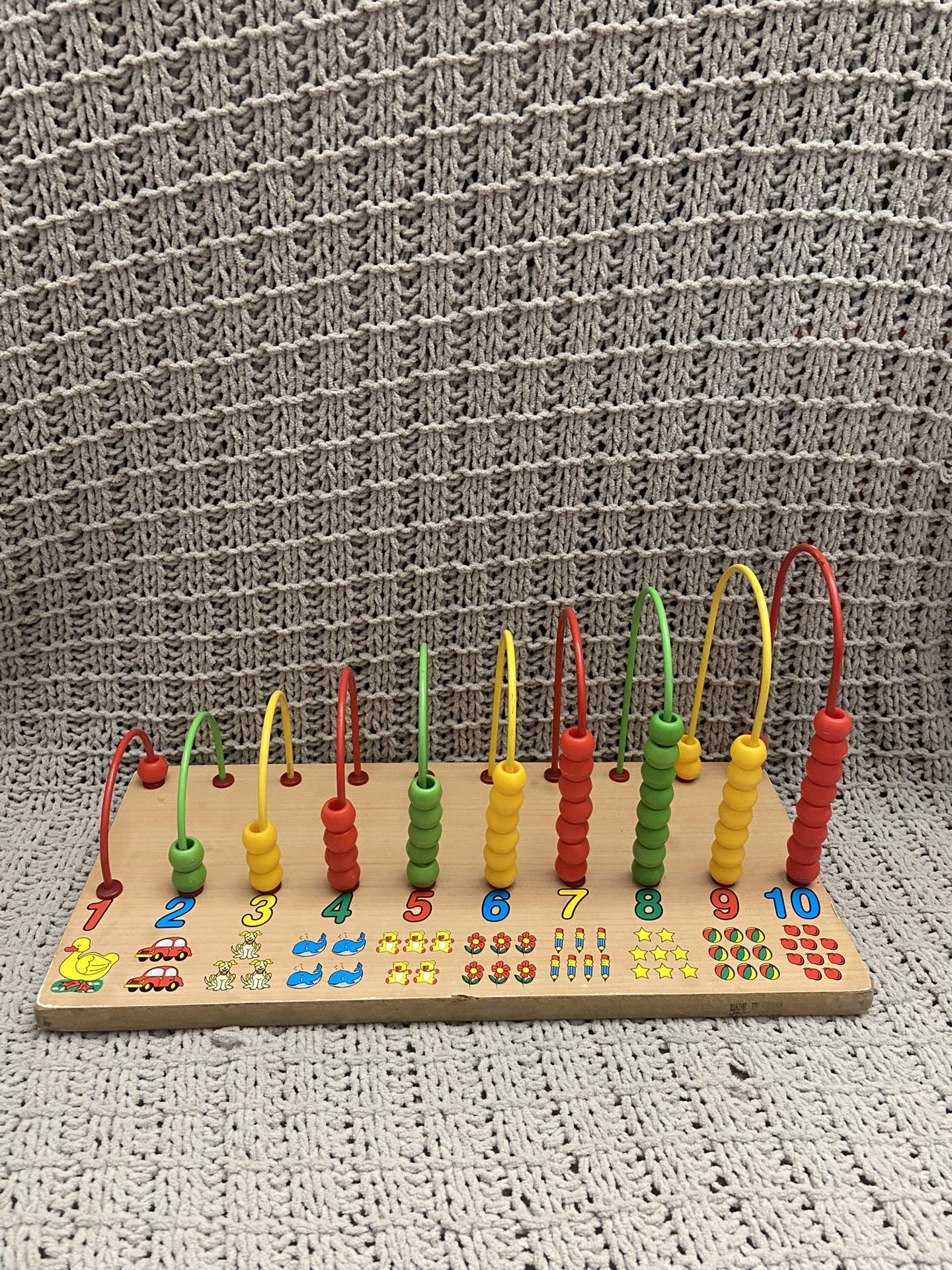 Kids Wooden Counting Toy