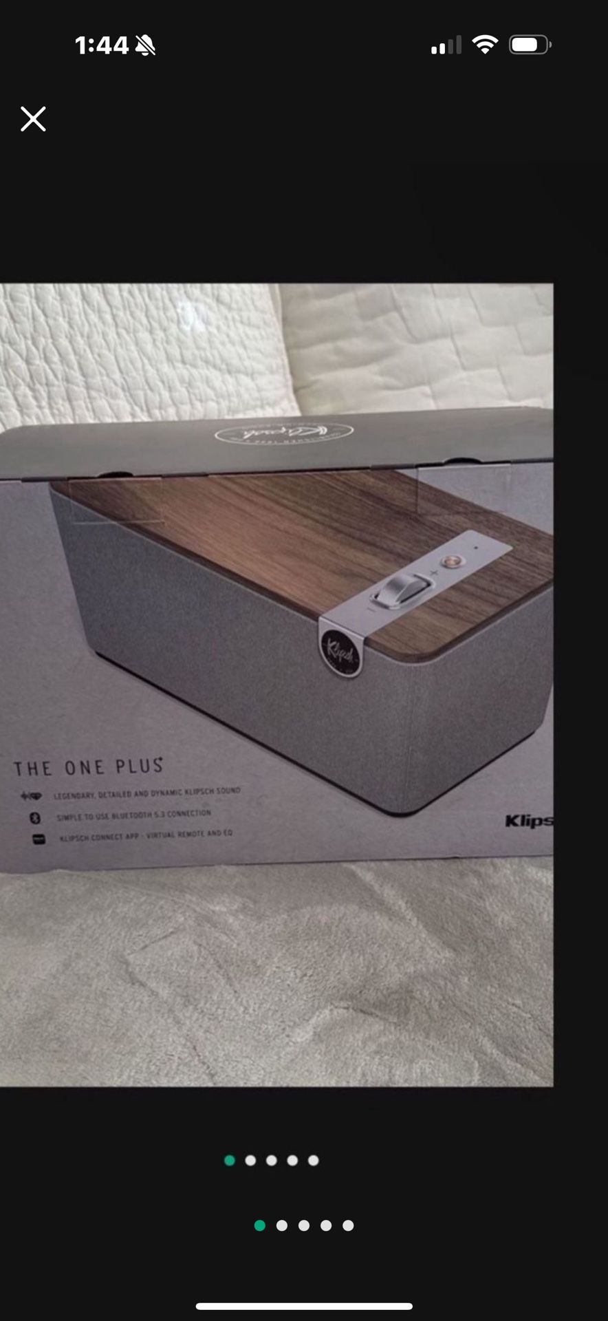 New Klipsch The One Premium Bluetooth Speaker