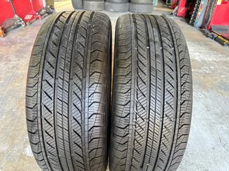 Two Tires 235/55/19 Continental Procontact SSR Runflats with 95-98% left amazing deal