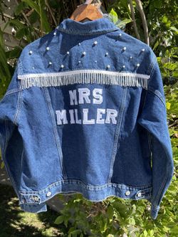 Custom bride to Be Denim Jackets