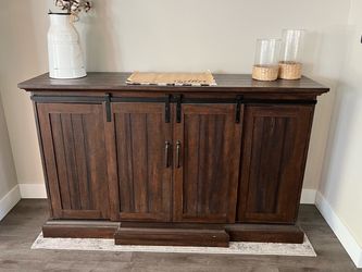 Electric fireplace entertainment center