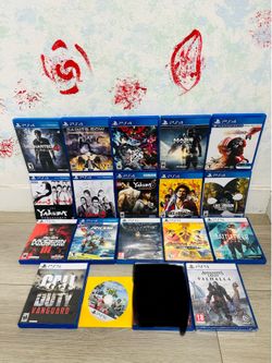 Playstation 5 Games And PlayStation 4 Games ( Used , Tested Working )  Read Description)