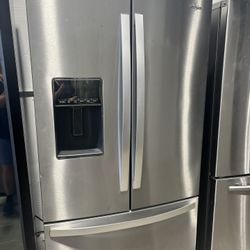 SALE! Refrigerator Whirlpool French door 36” inches wide/ nevera heladera frío refrigeradora 