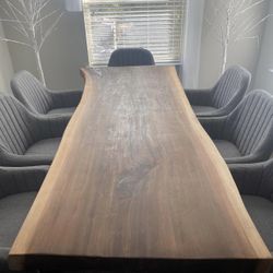 Live edge Dining Table 