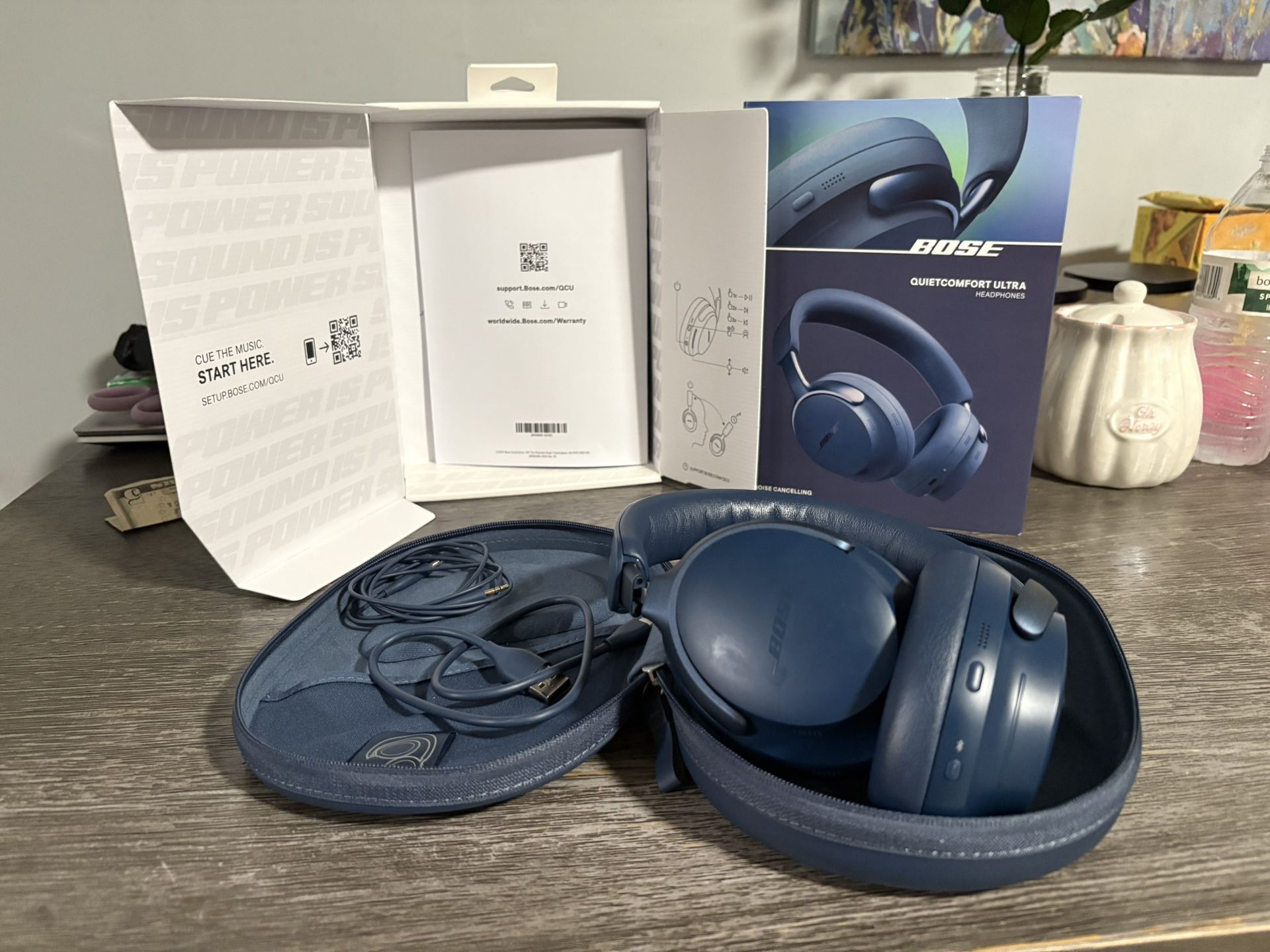 QuietComfort Ultra HEADPHONES 5V (In Lunar Blue)