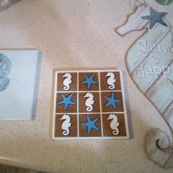 Bathroom Decor. Seahorses