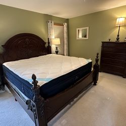 King Bedroom Set With Lamps