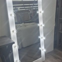 Gorgeous Floor Model Mirror Onsale 
