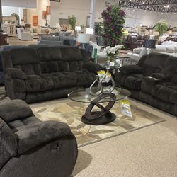 Reclining Sofa, Loveseat, And Recliner 