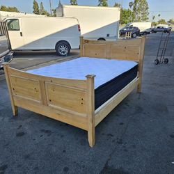 Queen Bed And Mattress