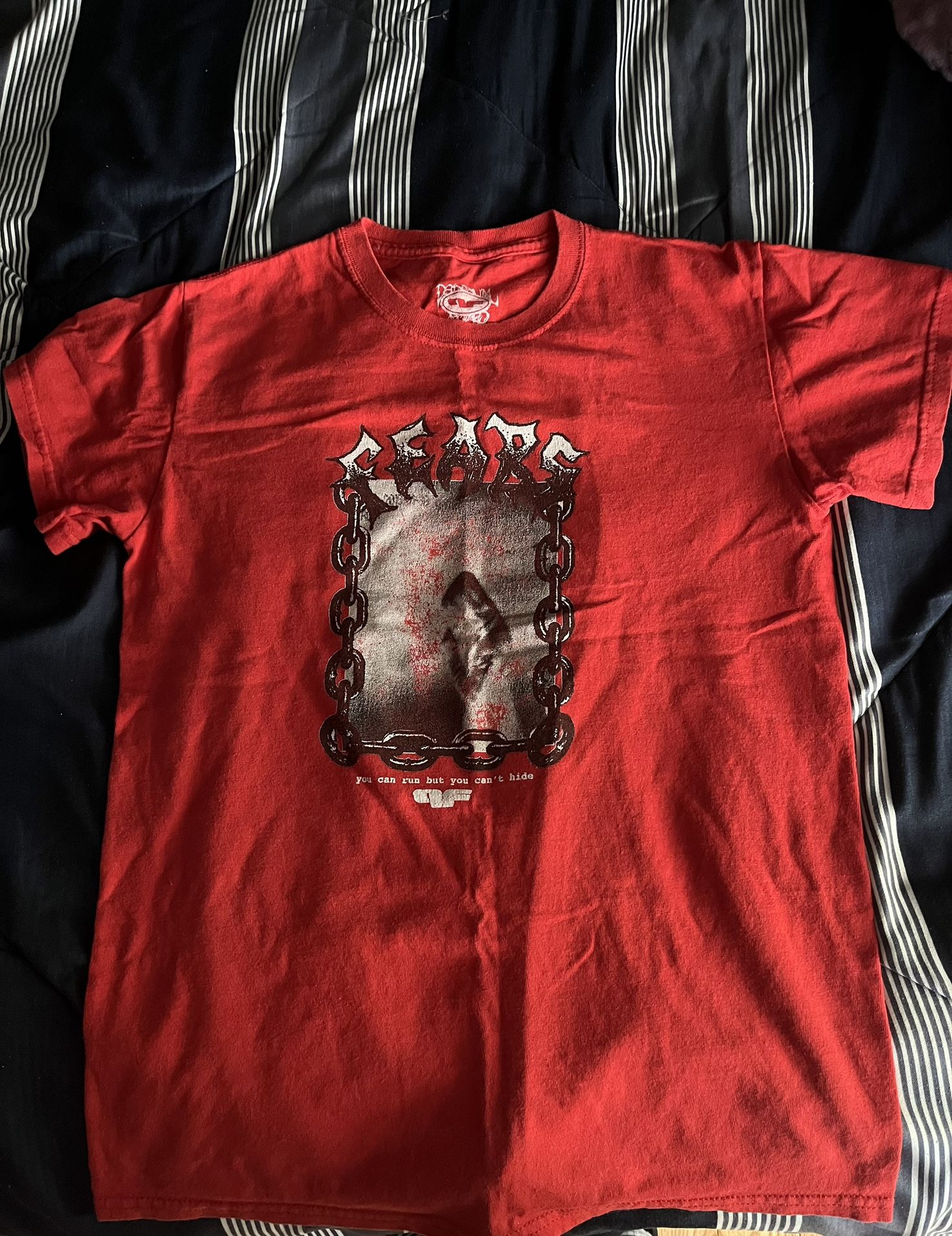 Personal Fears Run & Hide Red T-Shirt