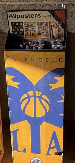 Box Of “Los Angeles Sparks WNBA” Posters